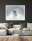 The Snow King PRINT ON FINE ART PAPER