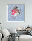 Rosie The Robin PRINT ON FINE ART PAPER