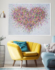 A Happy Heart PRINT ON FINE ART PAPER
