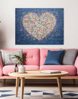 A Heart Full Of Love RECTANGULAR CANVAS PRINT