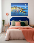 A Moonlit St Ives CANVAS PRINT