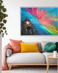 The Celestial Chester Clock PRINT ON FINE ART PAPER
