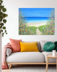 A Quiet Stroll To The Sea CANVAS PRINT