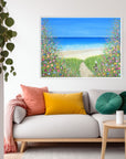 A Quiet Stroll To The Sea PRINT ON FINE ART PAPER