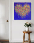 A Dazzling Heart CANVAS PRINT