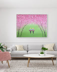 Love Blooms Along The Way CANVAS PRINT