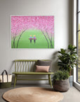 Love Blooms Along The Way CANVAS PRINT