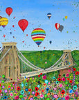 Bristol Balloon Fiesta PRINT ON FINE ART PAPER