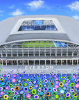 EFC Bramley Moore Dock Stadium ORIGINAL ART WORK