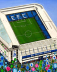 EFC Goodison Park Stadium PRINT ON FINE ART PAPER