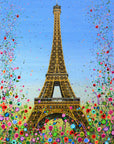 Paris In Bloom PRINT ON FINE ART PAPER