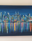 Liverpool Skyline - A Moonlit Night ORIGINAL ART WORK