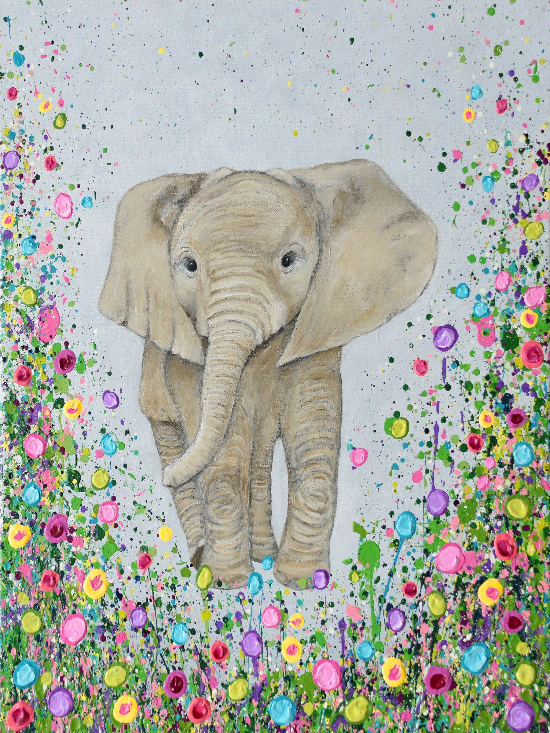 Nellie The Elephant CANVAS PRINT