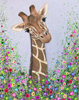 Nelson The Giraffe CANVAS PRINT