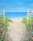 Sandy Toes & Salty Kisses PRINT ON FINE ART PAPER
