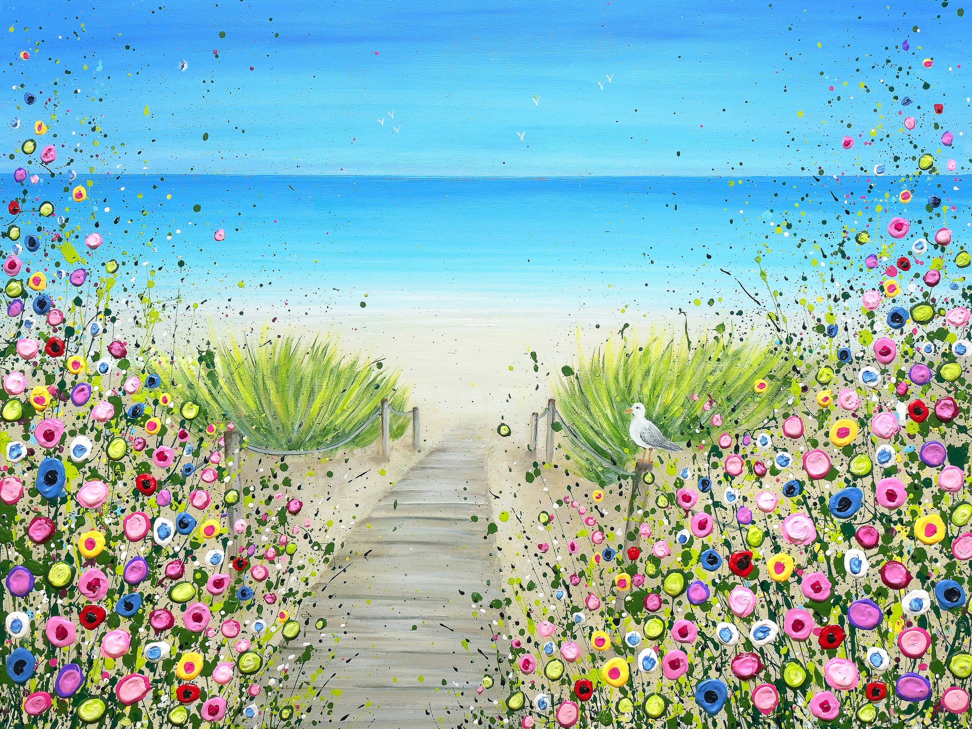 Pathway To Paradise PRINT ON FINE ART PAPER