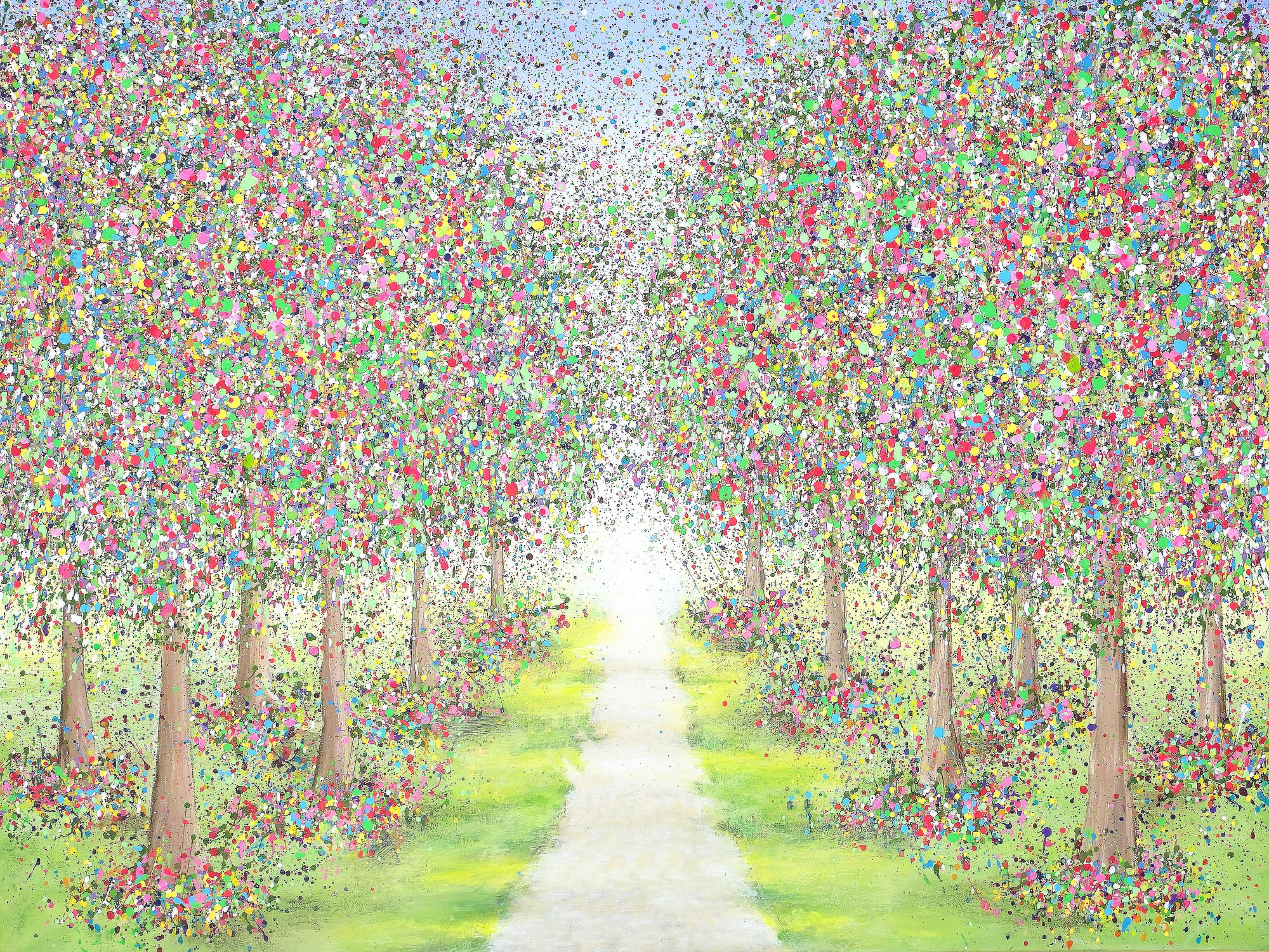 Pathway To Happiness CANVAS PRINT