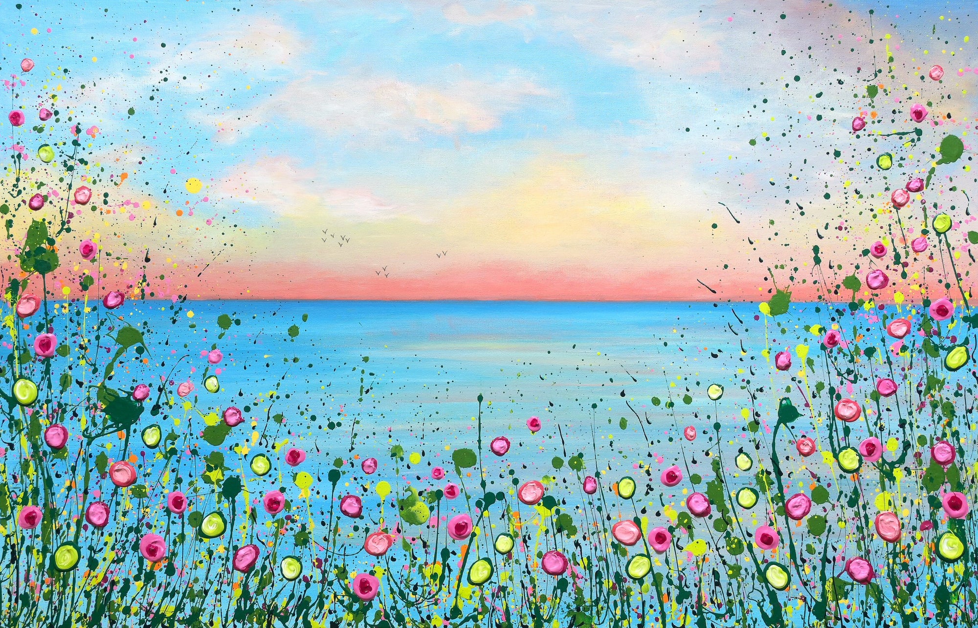 With Every Sunset Hope Is Born CANVAS PRINT