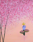 The Flower Lady CANVAS PRINT