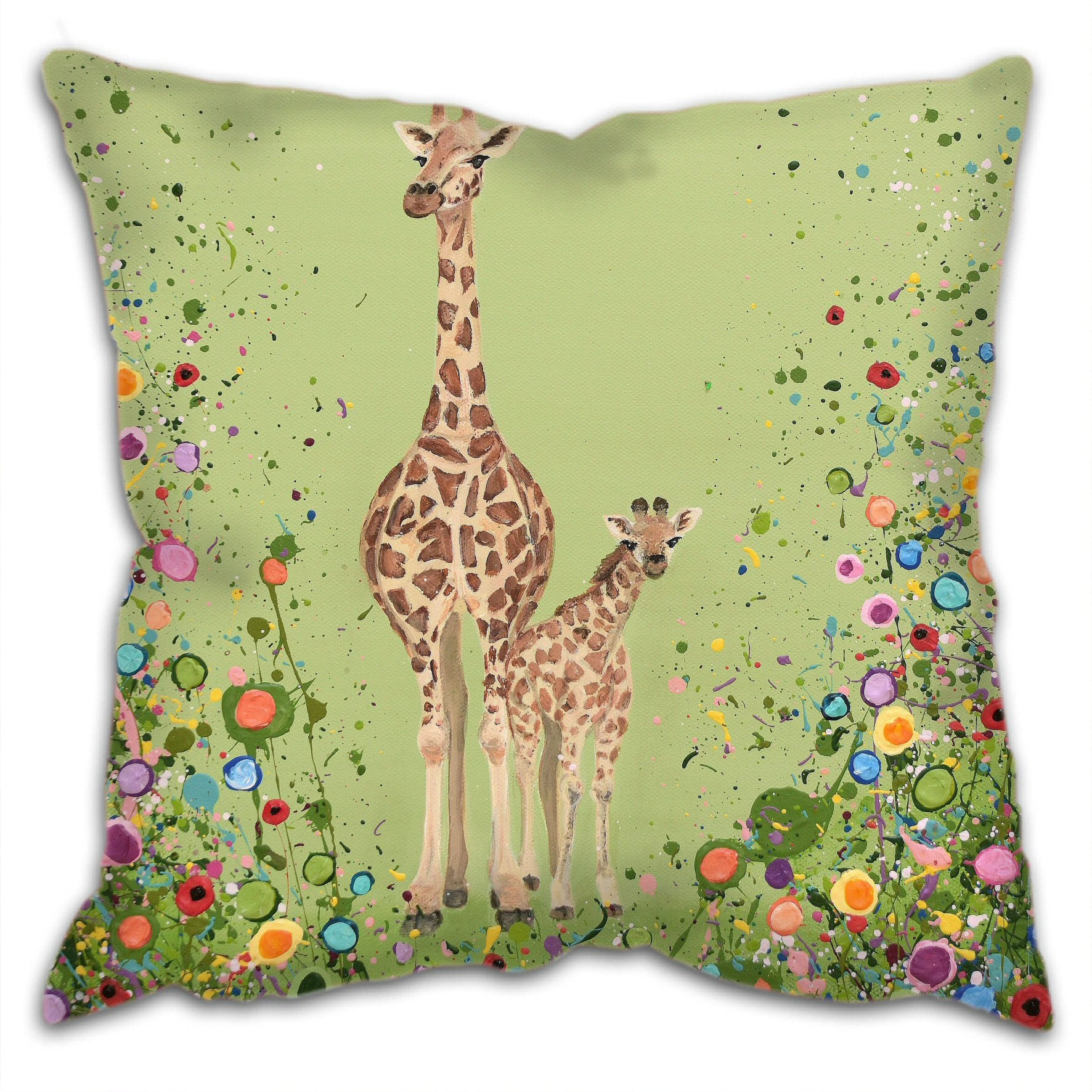 Gina & Gio The Giraffes CUSHION