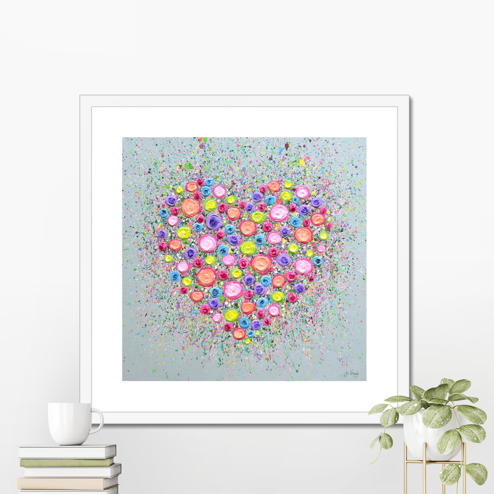 Where Flowers Bloom So Does Hope PRINT ON FINE ART PAPER