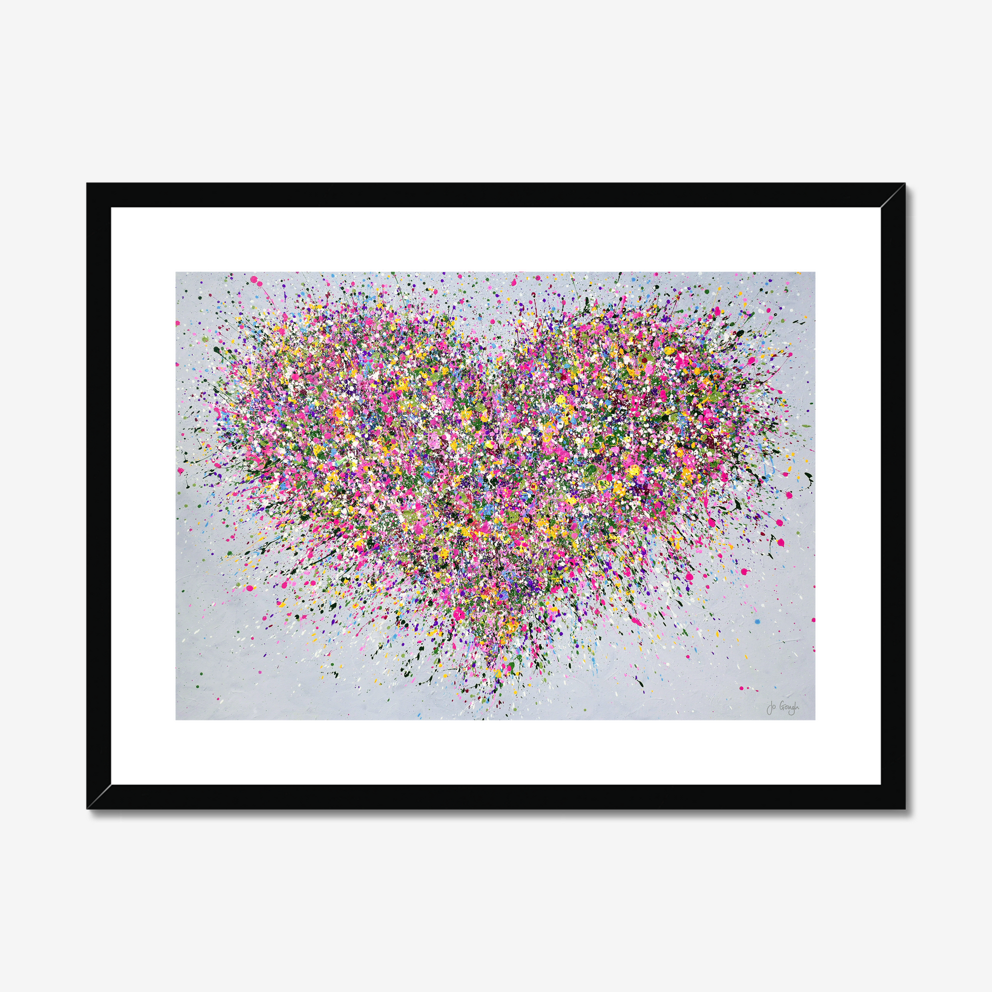 A Happy Heart PRINT ON FINE ART PAPER