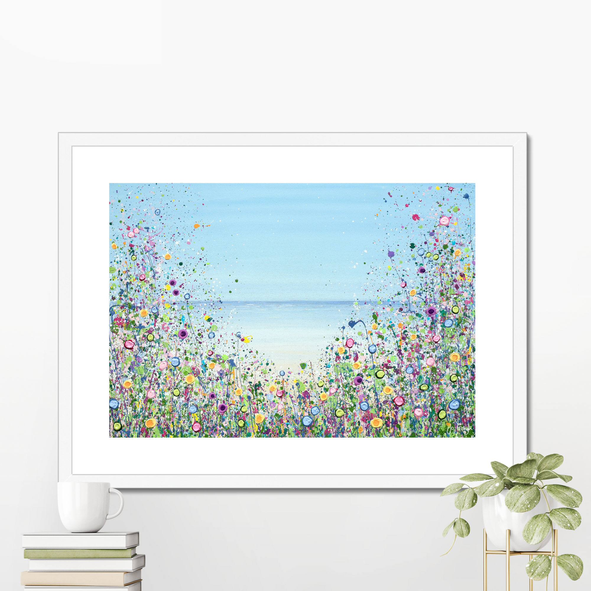 My Happy Place PRINT ON FINE ART PAPER