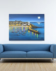 A Moonlit St Ives CANVAS PRINT