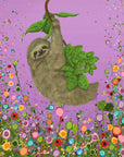 Suzie The Sloth CANVAS PRINT
