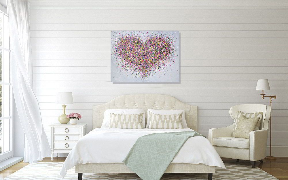 A Happy Heart CANVAS PRINT