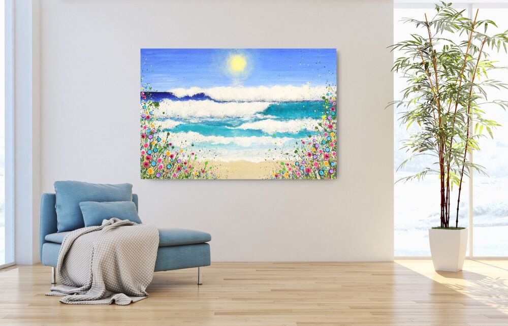 Dance In The Waves CANVAS PRINT