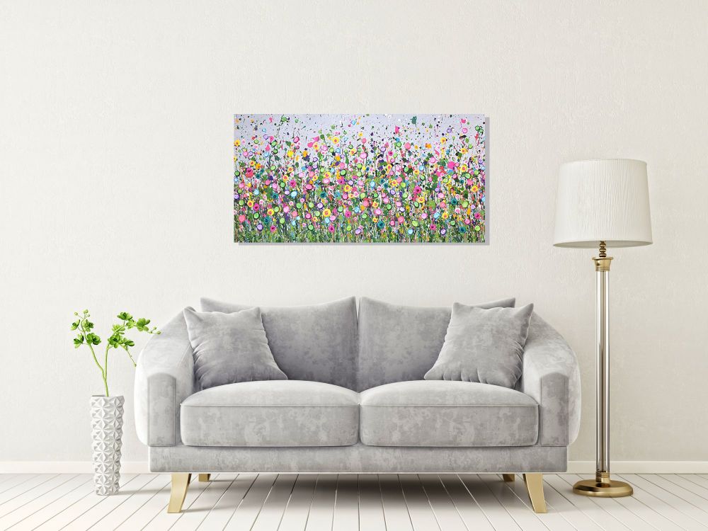 Chase Your Wildflower Dreams CANVAS PRINT