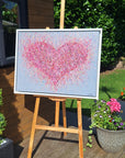 A Blissfully Happy Heart ORIGINAL ART WORK