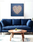 CANVAS PRINT - &quot;A Heart Full Of Love&quot; From &pound;65