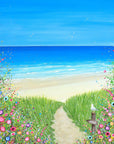 A Quiet Stroll To The Sea ORIGINAL ART WORK