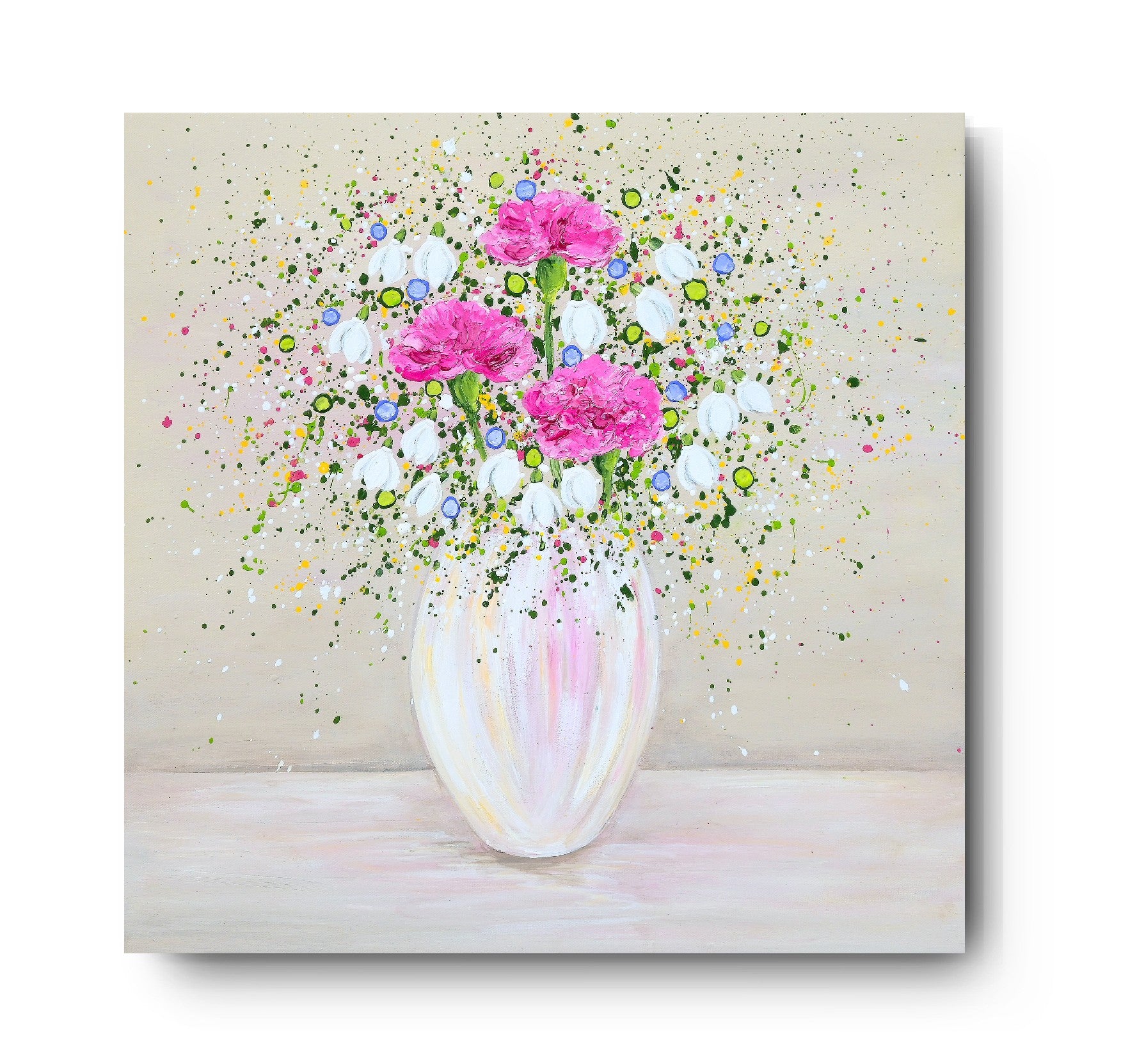 January Blooms CANVAS PRINT