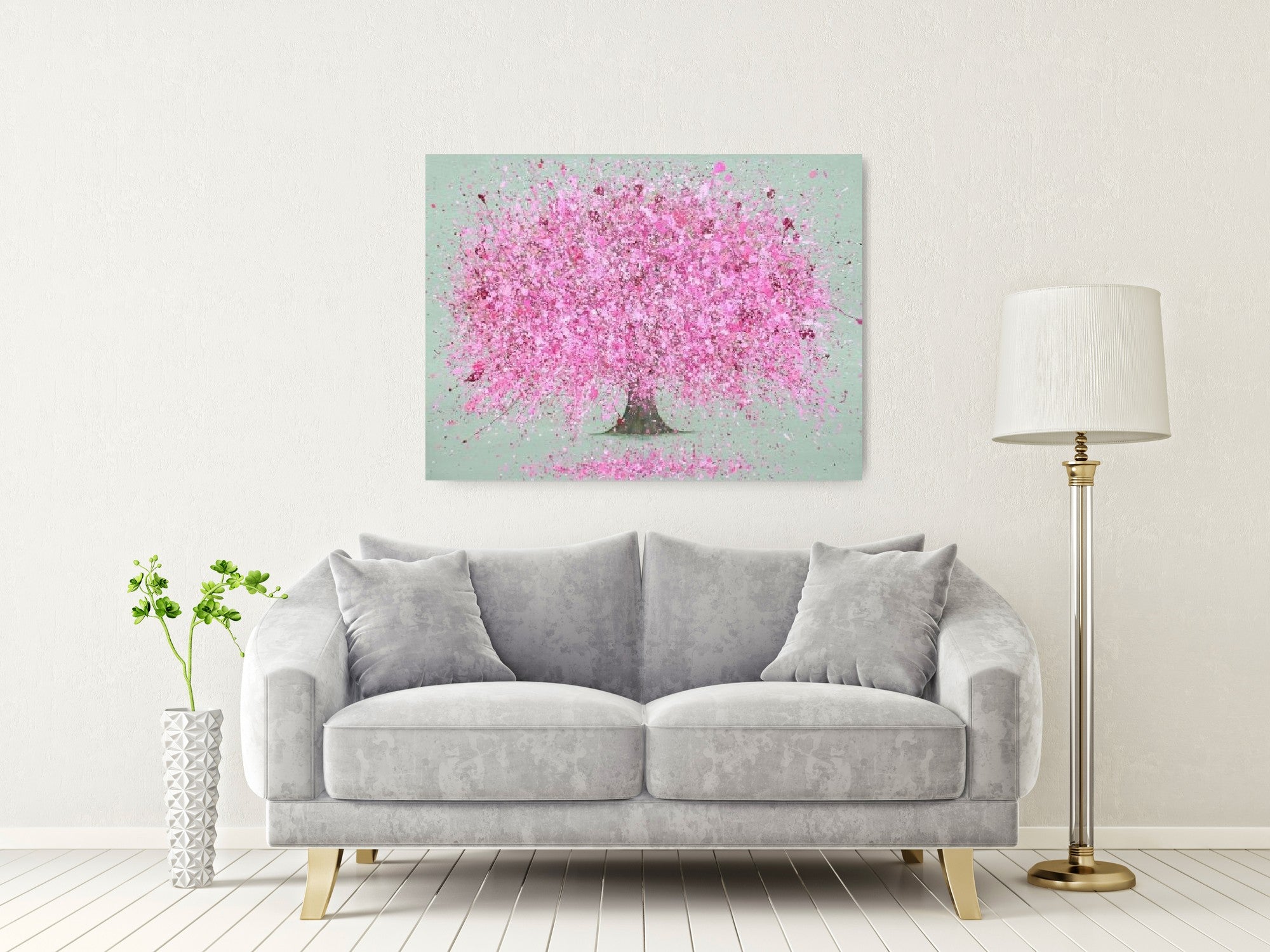 Blossoming Love CANVAS PRINT