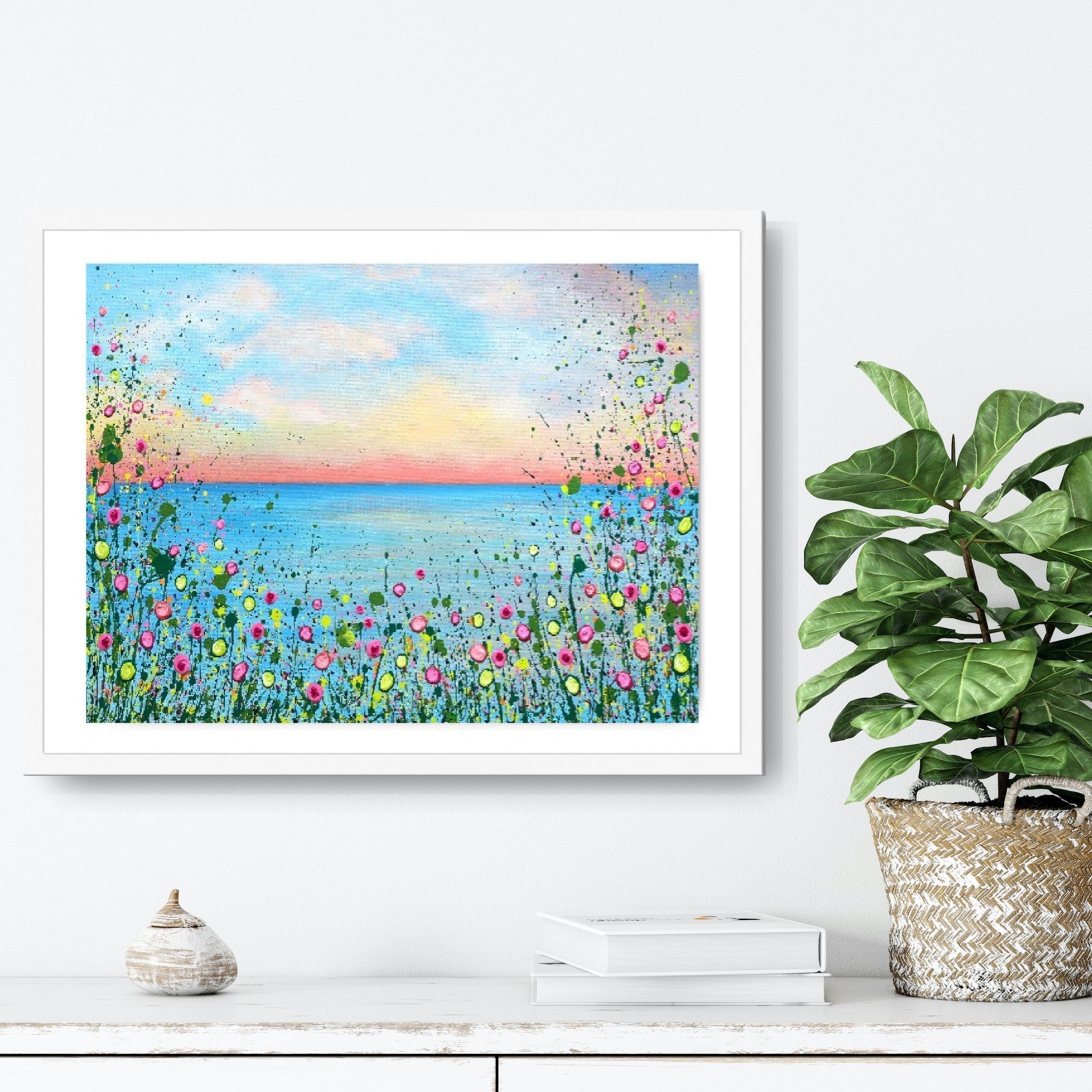 With Every Sunset Hope Is Born PRINT ON FINE ART PAPER