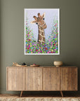 Nelson The Giraffe PRINT ON FINE ART PAPER