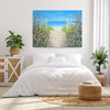 Sandy Toes & Salty Kisses CANVAS PRINT