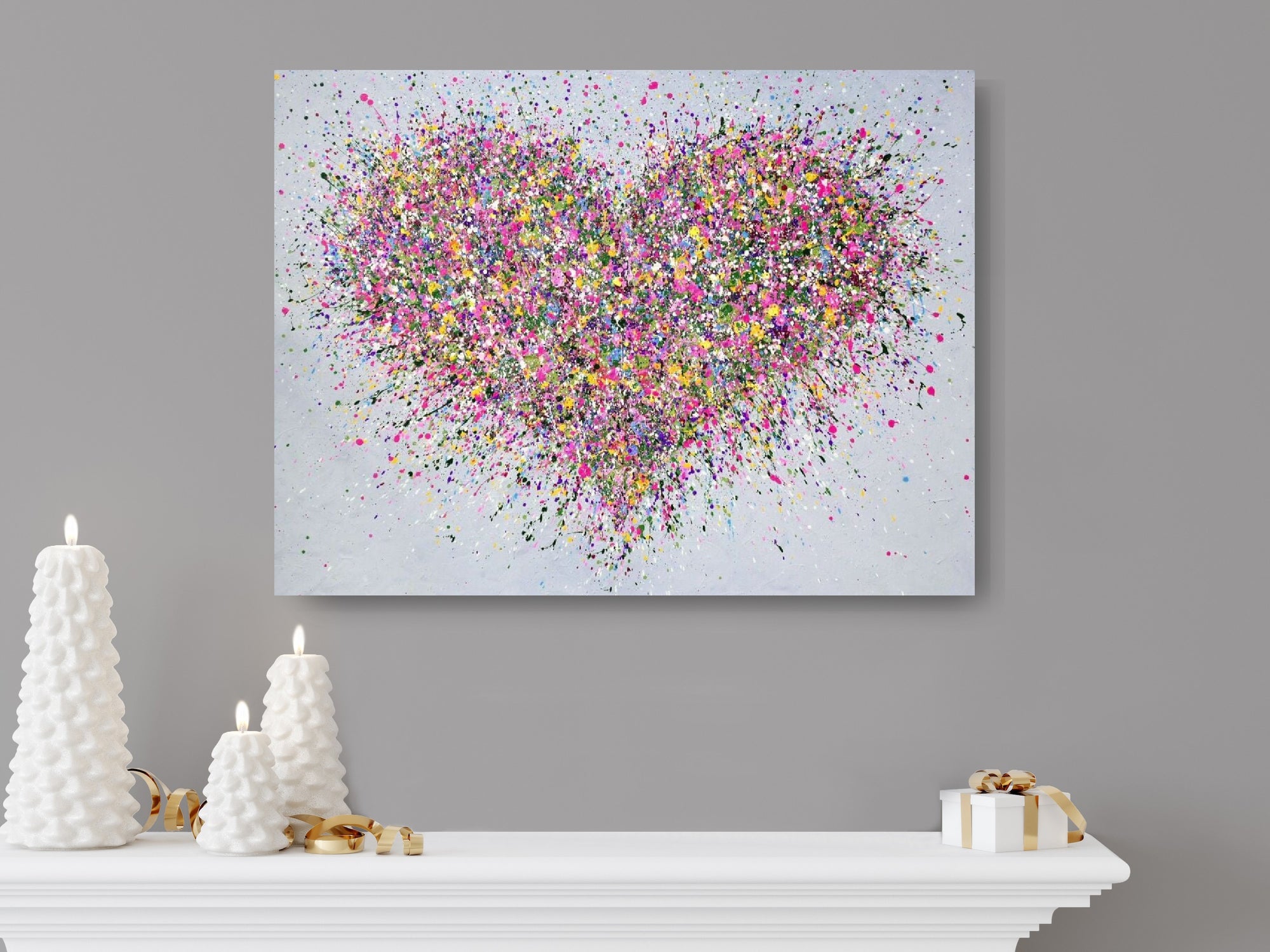 A Happy Heart CANVAS PRINT