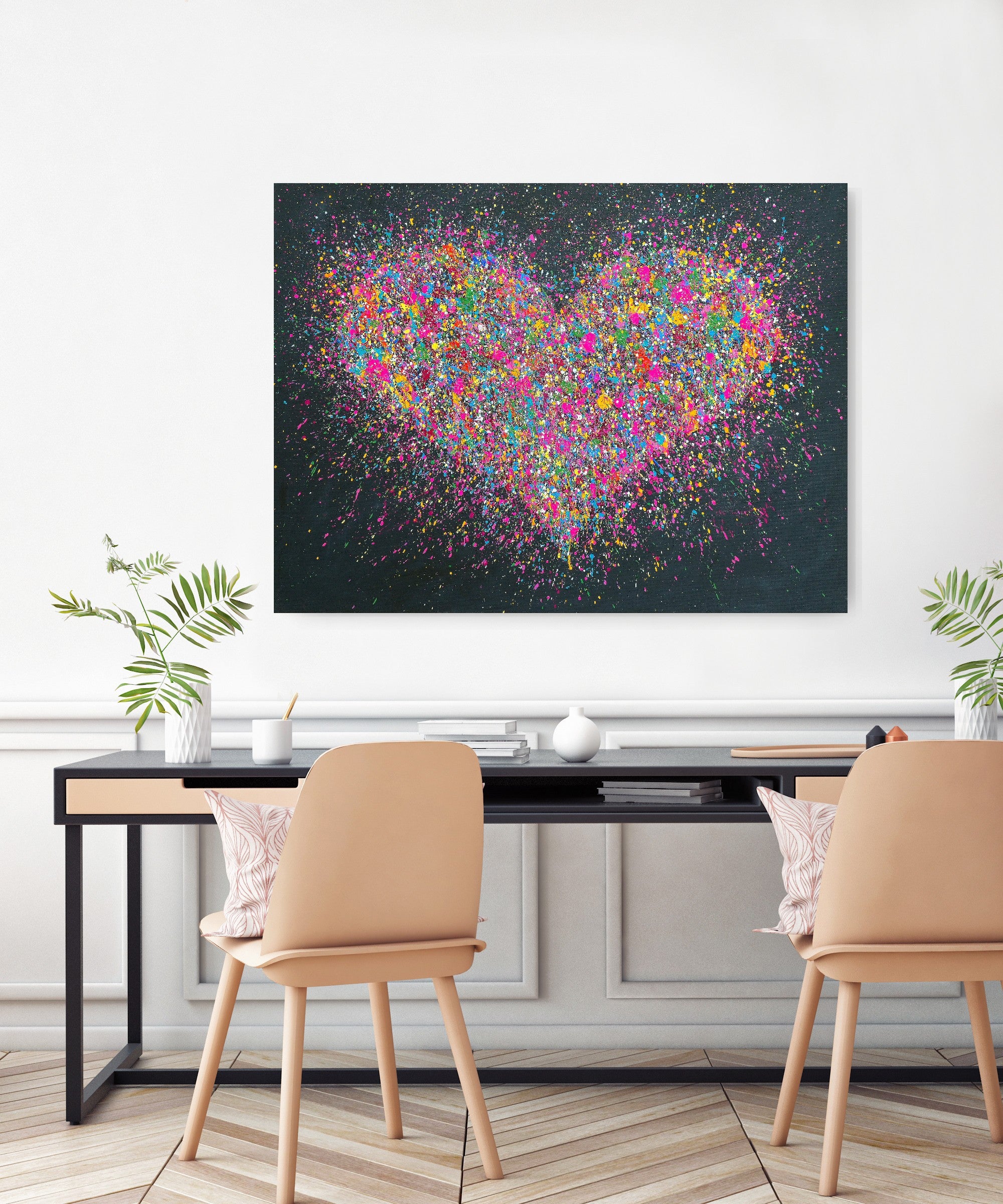 A Playful Heart CANVAS PRINT