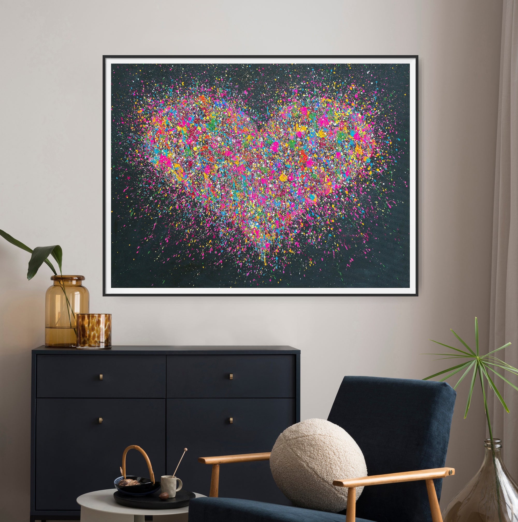 A Playful Heart PRINT ON FINE ART PAPER
