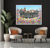 Chester Cross In Bloom PRINT ON FINE ART PAPER