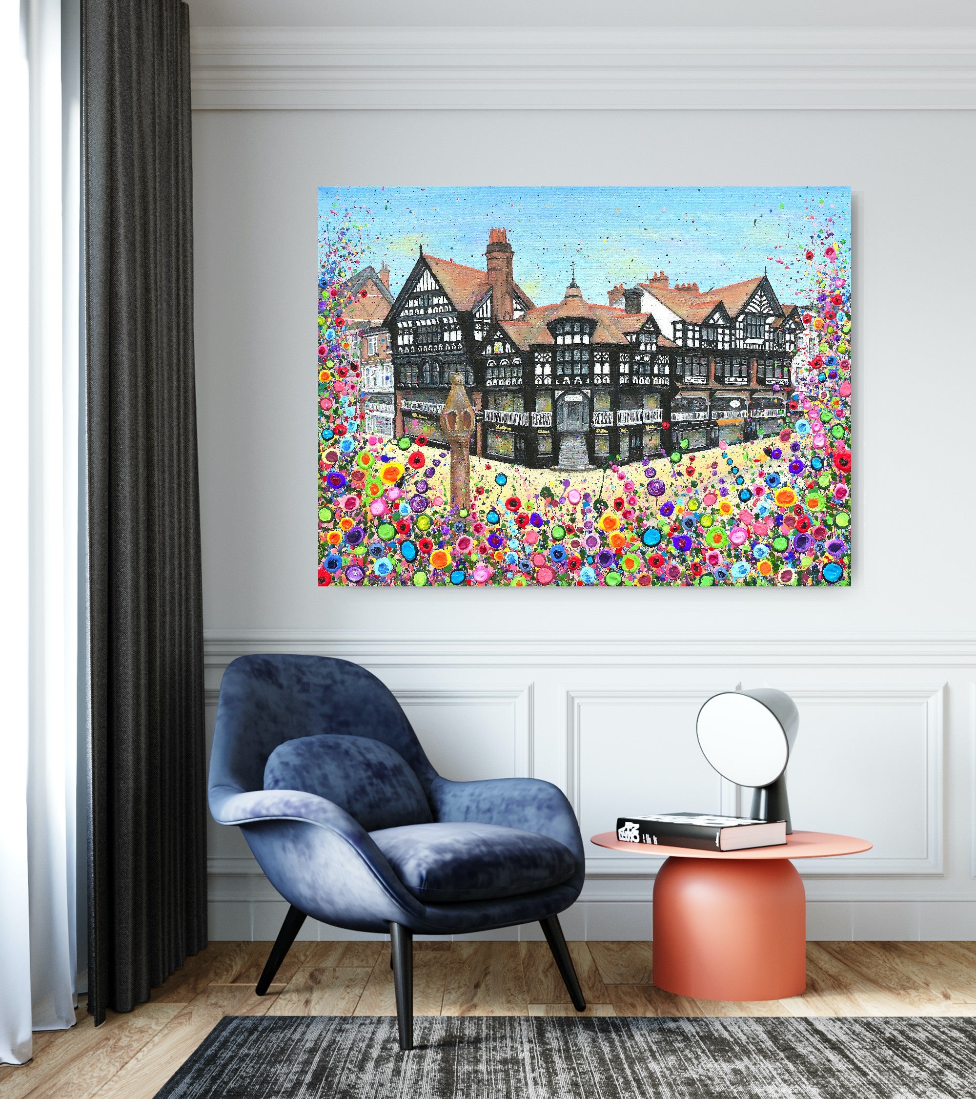 Chester Cross in Bloom CANVAS PRINT