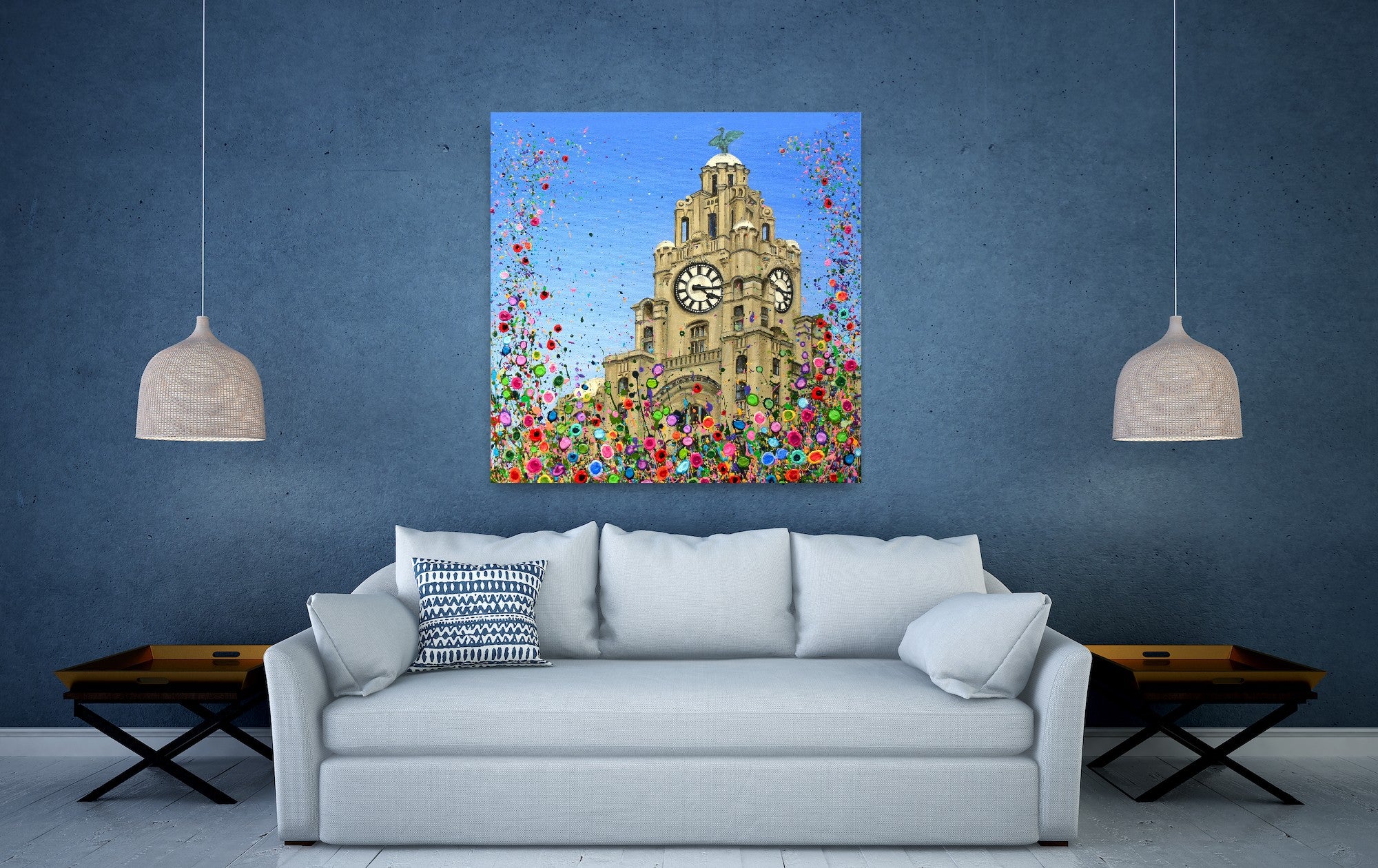 Liver Building CANVAS PRINT