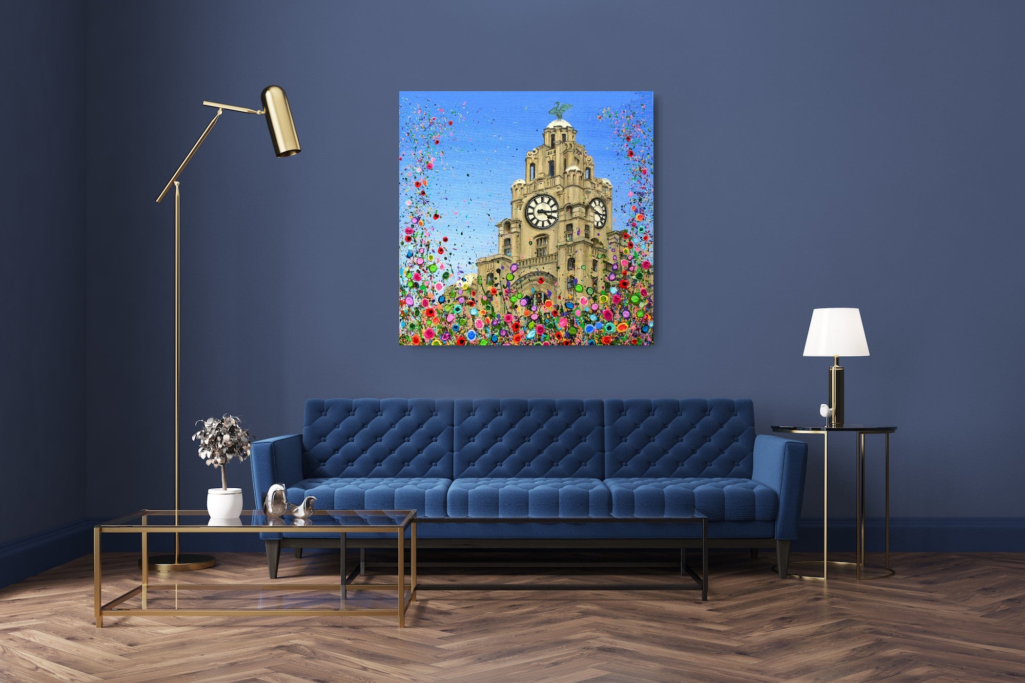 Liver Building CANVAS PRINT
