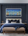 Liverpool Skyline - A Moonlit Night PRINT ON FINE ART PAPER