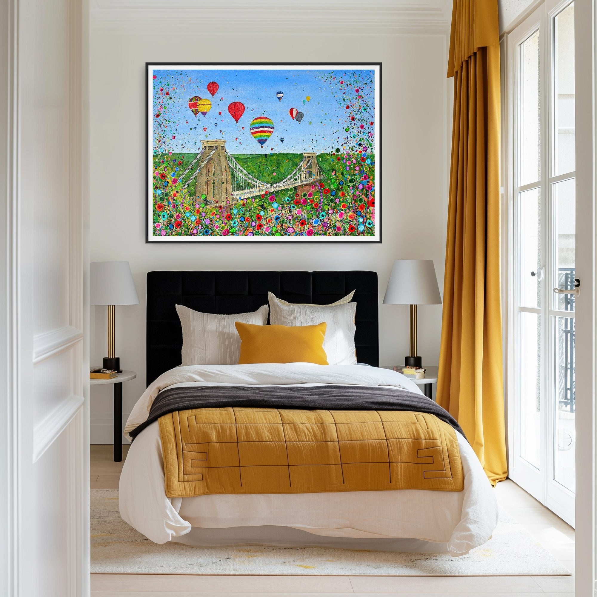 Bristol Balloon Fiesta PRINT ON FINE ART PAPER