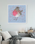 Rosie The Robin PRINT ON FINE ART PAPER